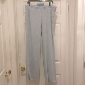 NWT SIGRID OLSEN SO blue COMFORT Pants Elastic Waist Size L